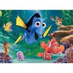 Hľadá sa Nemo 2 v 1 24-dielne Eco maxi puzzle a omaľovánka 70x50 cm - Lisciani obrázok 3