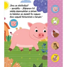 Hluční kamaráti - Prasiatko a priatelia detská kniha obrázok 2