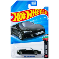 Hot Wheels: 2019 Audi R8 Spyder čierne autíčko 1/64 - Mattel