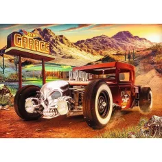 Hot Wheels: Bone Shaker 1000-dielikové Premium Plus puzzle - Trefl obrázok 2