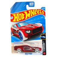 Hot Wheels: Bullet Proof malé červené autíčko 1/64 - Mattel