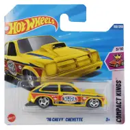 Hot Wheels: Chevy Chevette žlté autíčko 1/64 - Mattel
