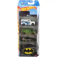 Hot Wheels: DC Batman 5-dielna sada autíčok 1:64 – Mattel