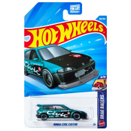 Hot Wheels: Honda Civic Custom športové auto 1/64 - Mattel