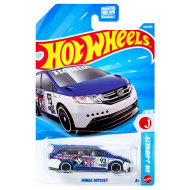 Hot Wheels: Honda Odyssey bielo-fialové autíčko 1/64 - Mattel