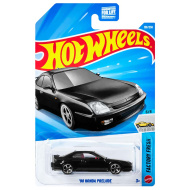 Hot Wheels: Honda Prelude ’98 čierne autíčko 1/64 - Mattel