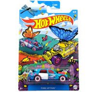 Hot Wheels Jarná séria: Time Attaxi autíčko 1:64 - Mattel