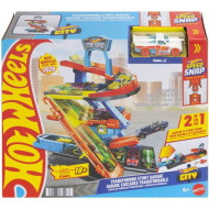 Hot Wheels: Kaskadérska garáž - hracia súprava - Mattel