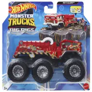 Hot Wheels Monster Trucks: Big Rigs HW 5 Alarm šesťkolesové vozidlo 1:64 - Mattel