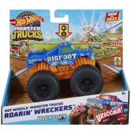 Hot Wheels Monster Trucks: Bigfoot 4x4x4 monštrum auto so svetlom a zvukovými efektmi 1/43 - Mattel