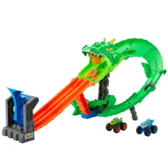 Hot Wheels Monster Trucks: Dráčiková závodná dráha - Mattel obrázok 2