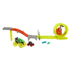 Hot Wheels Monster Trucks: Power Smasher Naháňačka dráhová súprava - Mattel obrázok 3