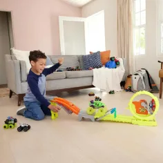Hot Wheels Monster Trucks: Power Smasher Naháňačka dráhová súprava - Mattel obrázok 4