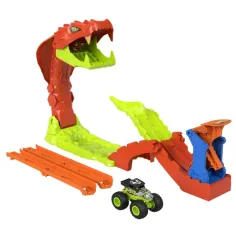 Hot Wheels Monster Trucks: Sada s hadím útokom – Mattel obrázok 2