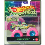 Hot Wheels Monster Trucks: Shark Wreak autíčko svietiace v tme 1/64 – Mattel