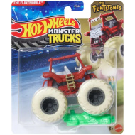 Hot Wheels Monster Trucks: The Flintmobile monštrumové autíčko 1/64 – Mattel
