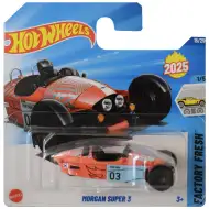Hot Wheels: Morgan Super 3 autíčko 1/64 - Mattel