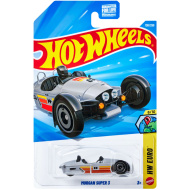 Hot Wheels: Morgan Super 3 strieborné autíčko 1:64 – Mattel