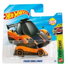 Hot Wheels: Pagani Zonda Cinque autíčko 1/64 - Mattel
