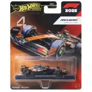 Hot Wheels Premium: McLaren Formula 1 tím č. 4 autíčko 1/64 - Mattel