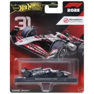 Hot Wheels Premium: MoneyGram Haas Formula 1 tím č. 31 autíčko 1/64 - Mattel