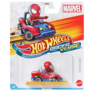 Hot Wheels Race Verze: Spiderman malé autíčko 1/64 - Mattel