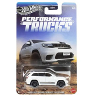 Hot Wheels Silver Series: 2019 Jeep Grand Cherokee Trackhawk autíčko 1:64 - Mattel
