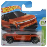 Hot Wheels: Silverado EV RST oranžové autíčko 1/64 - Mattel