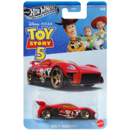 Hot Wheels Strieborná séria: Toy Story 5 MS-T Suzuka hračkové autíčko 1/64 - Mattel