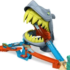 Hot Wheels: Žraločí útok — súprava dráhy s autíčkom - Mattel obrázok 2