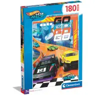 Hot Wheels preteky s 180-dielnym super puzzle - Clementoni