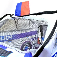 Hrací stan pre policajné auto s sieťovanými oknami 99x50x50cm obrázok 7