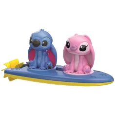Hračka do kúpeľa Stitch a Angel so surfovou doskou - Clementoni Baby obrázok 2