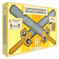 Hráme sa s penovými mečmi v spoločenskej hre.