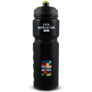 Hy-Pro: FIFA plastová fľaša v čiernej farbe 750 ml