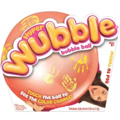 Hyper Wubble farebne meniteľná bublová lopta - Červená-Žltá