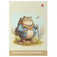 ICO: Cat škôlkarský oznamovací a poznámkový zošit A5, 32 listov