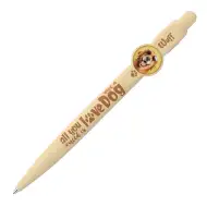 ICO: Guľôčkové pero s motívom psa v béžovej farbe