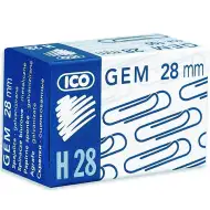 ICO: H28 Kancelárske sponky 28mm 100ks