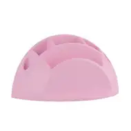 ICO: Inteligentný stojan na písacie potreby v pastelovej ružovej farbe