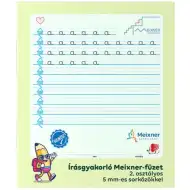 IČO: Ježko Písací zošit Meixner pre 2. ročník so 5 mm riadkovaním