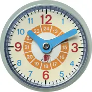 ICO: Ježko plastové školské hodiny