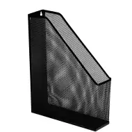 ICO: Kovový drôtený stojan na dokumenty, čierny