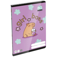 ICO: LizzySuli Lollipop Capybara štvorčekovaný zošit A5 27-32