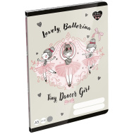 ICO: LizzySuli Lovely Ballerina Tiny Dancer linkovaný zošit pre 4. ročník A5 21-32