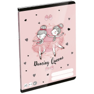 ICO: LizzySuli Lovely Ballerina Tiny Dancer prázdny zošit A5 20-32