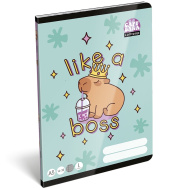 ICO: Lizzysuli Lollipop Capybara – linkovaný zošit so vzorom Capybara A/5 14-32