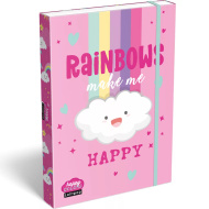 ICO: Lizzysuli Lollipop Rainbow box na zošity A4 s gumičkou