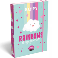 ICO: Lizzysuli Lollipop Rainbow box na zošity s gumičkou A5