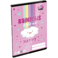 ICO: Lizzysuli Lollipop Rainbow linkovaný zošit pre 2. ročník A5 16-32